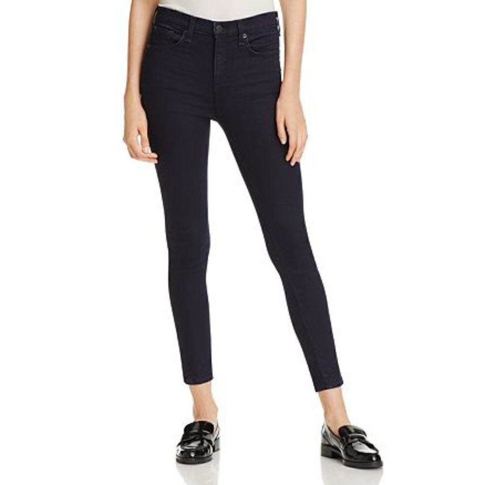 Rag & Bone High Rise Ankle Skinny Jeans in Twilight